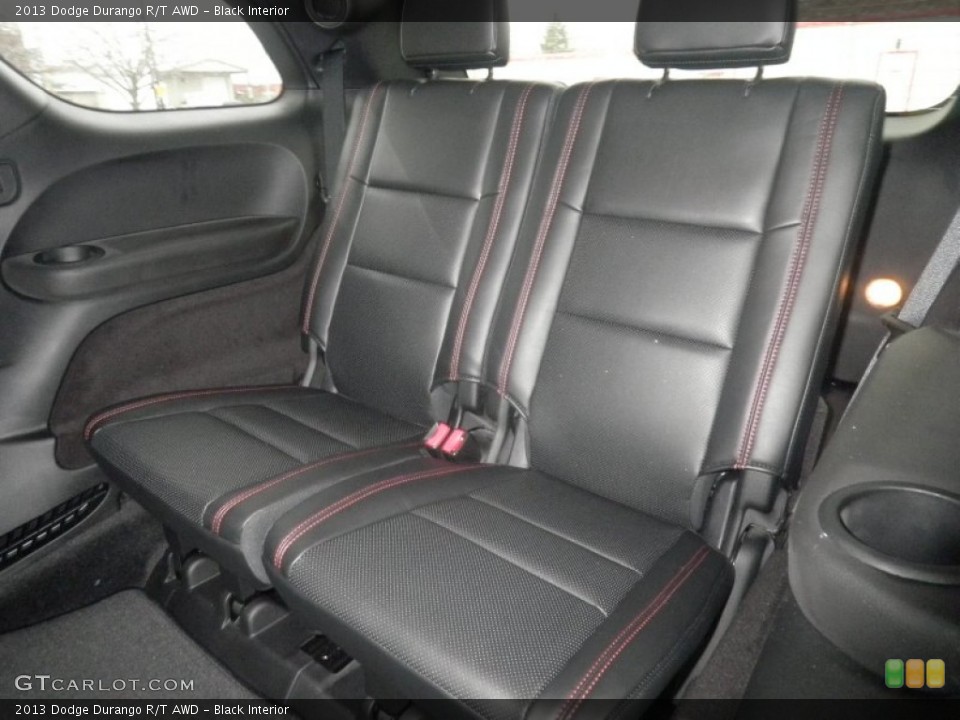 Black Interior Rear Seat for the 2013 Dodge Durango R/T AWD #75361416