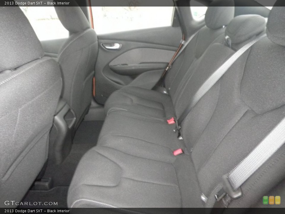 Black Interior Rear Seat for the 2013 Dodge Dart SXT #75361684