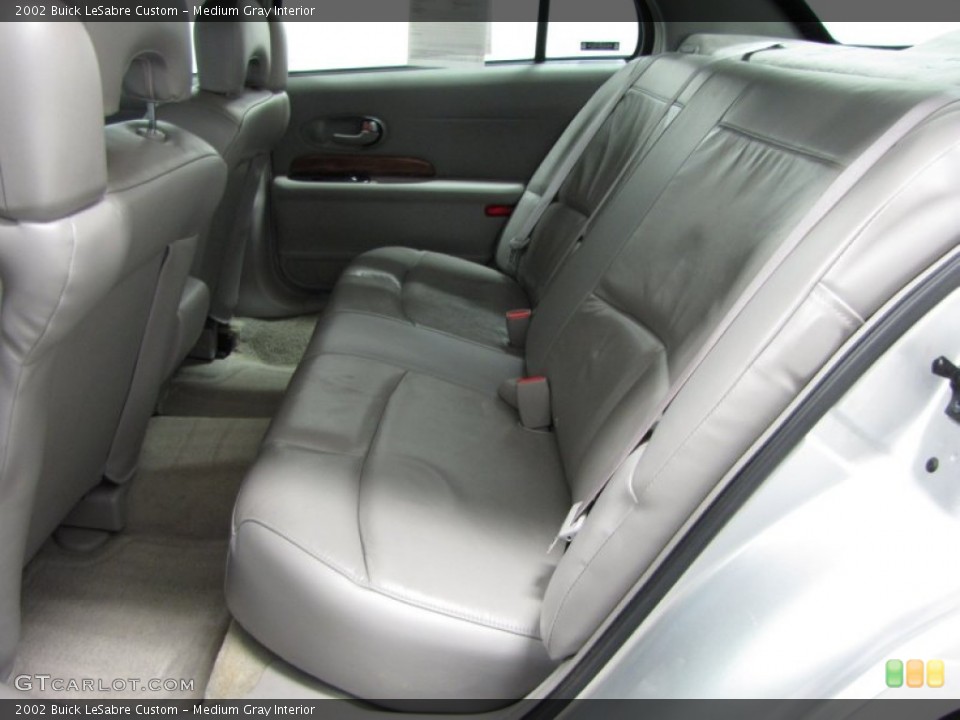 Medium Gray Interior Rear Seat for the 2002 Buick LeSabre Custom #75363428