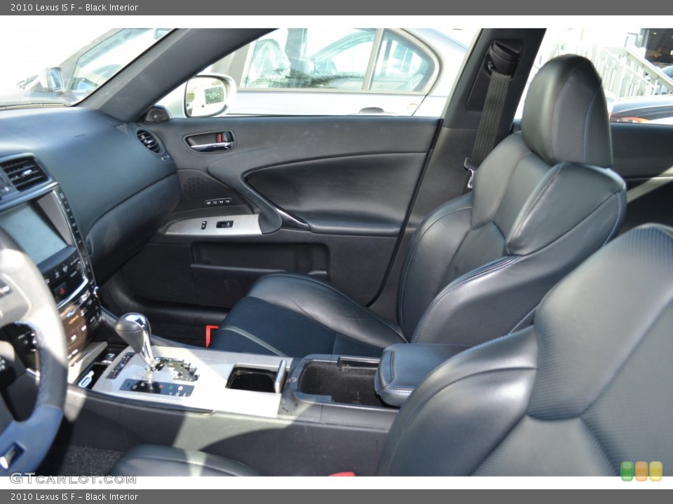 Black Interior Photo for the 2010 Lexus IS F #75363531