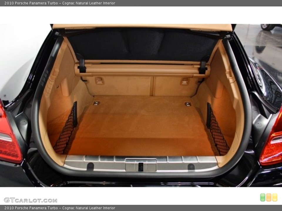 Cognac Natural Leather Interior Trunk for the 2010 Porsche Panamera Turbo #75364039