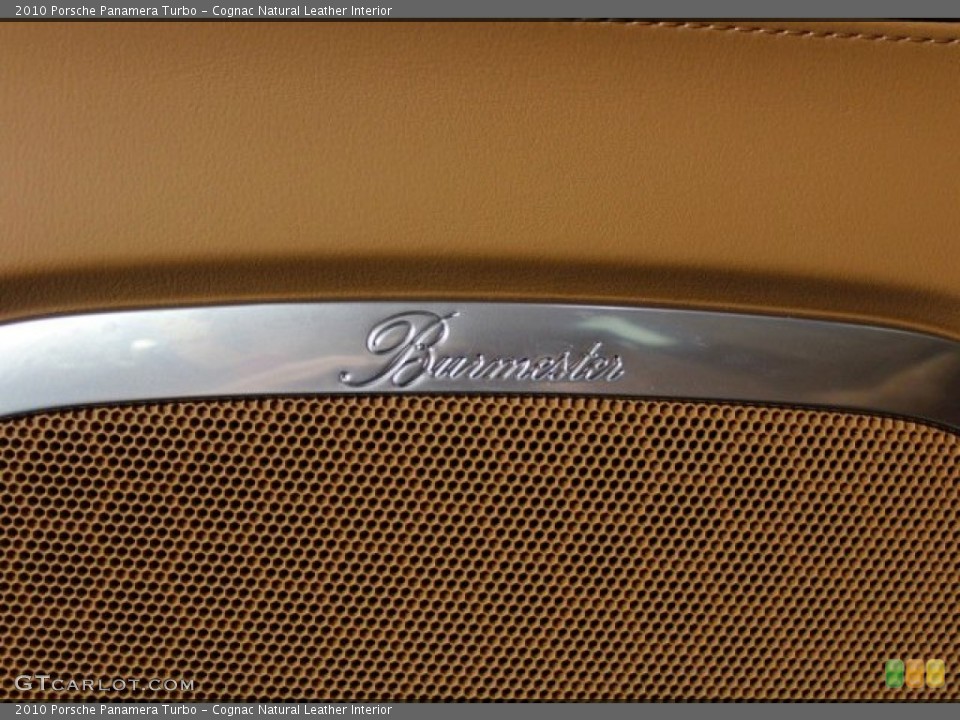 Cognac Natural Leather Interior Audio System for the 2010 Porsche Panamera Turbo #75364188
