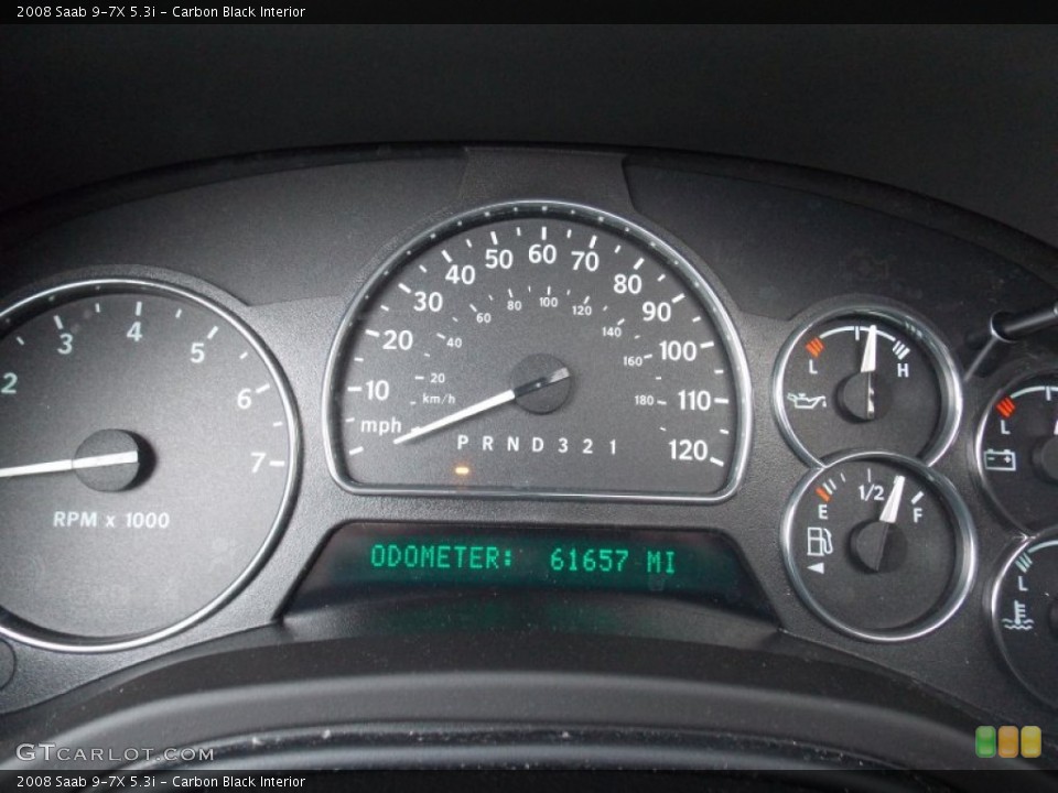 Carbon Black Interior Gauges for the 2008 Saab 9-7X 5.3i #75365015