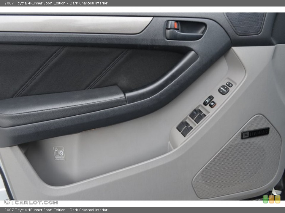 Dark Charcoal Interior Door Panel for the 2007 Toyota 4Runner Sport Edition #75367040