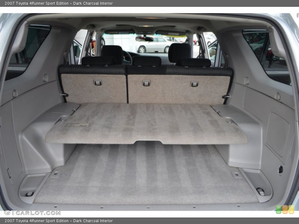 Dark Charcoal Interior Trunk for the 2007 Toyota 4Runner Sport Edition #75367112