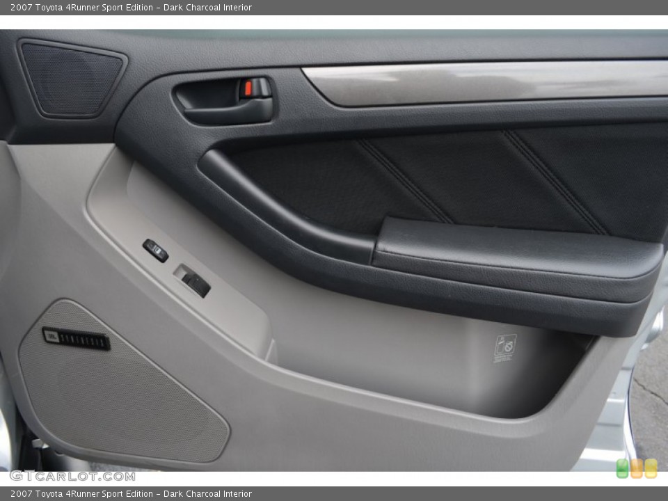 Dark Charcoal Interior Door Panel for the 2007 Toyota 4Runner Sport Edition #75367184