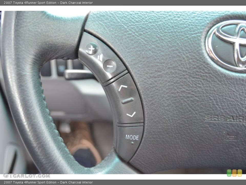 Dark Charcoal Interior Controls for the 2007 Toyota 4Runner Sport Edition #75367295