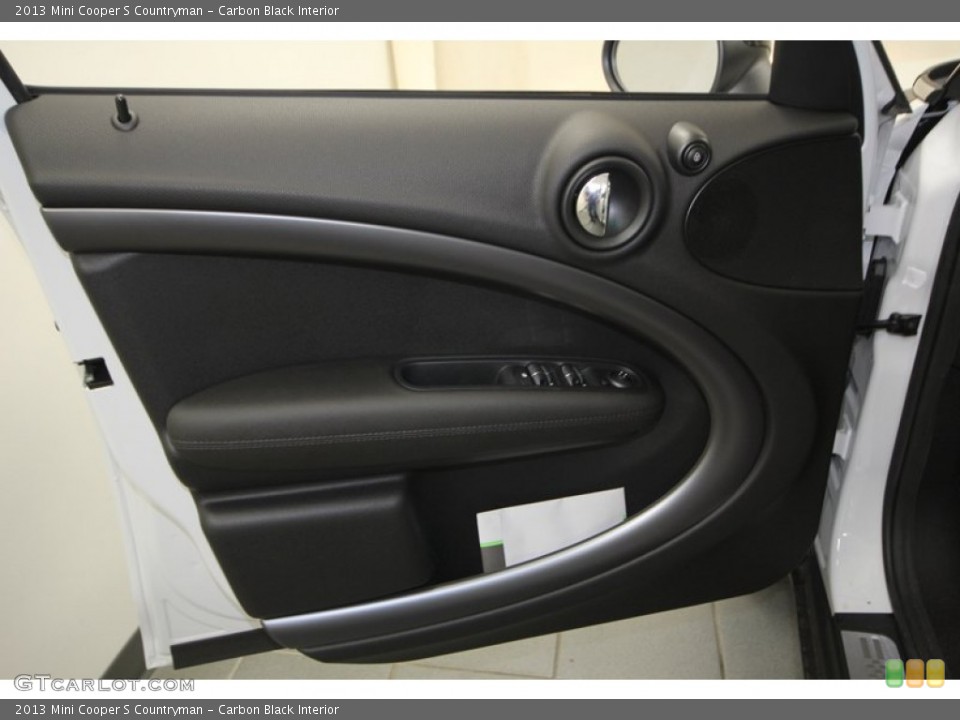 Carbon Black Interior Door Panel for the 2013 Mini Cooper S Countryman #75368771
