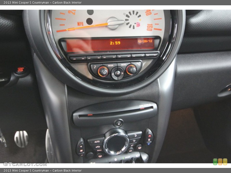 Carbon Black Interior Controls for the 2013 Mini Cooper S Countryman #75368802