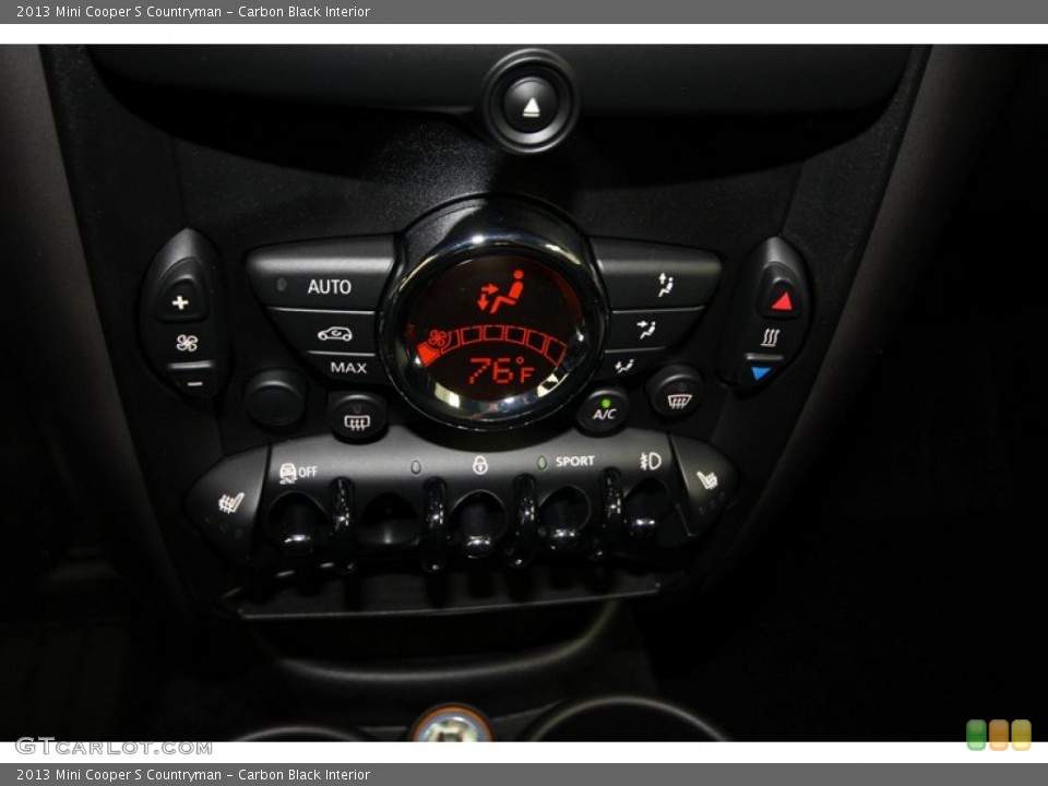 Carbon Black Interior Controls for the 2013 Mini Cooper S Countryman #75368813