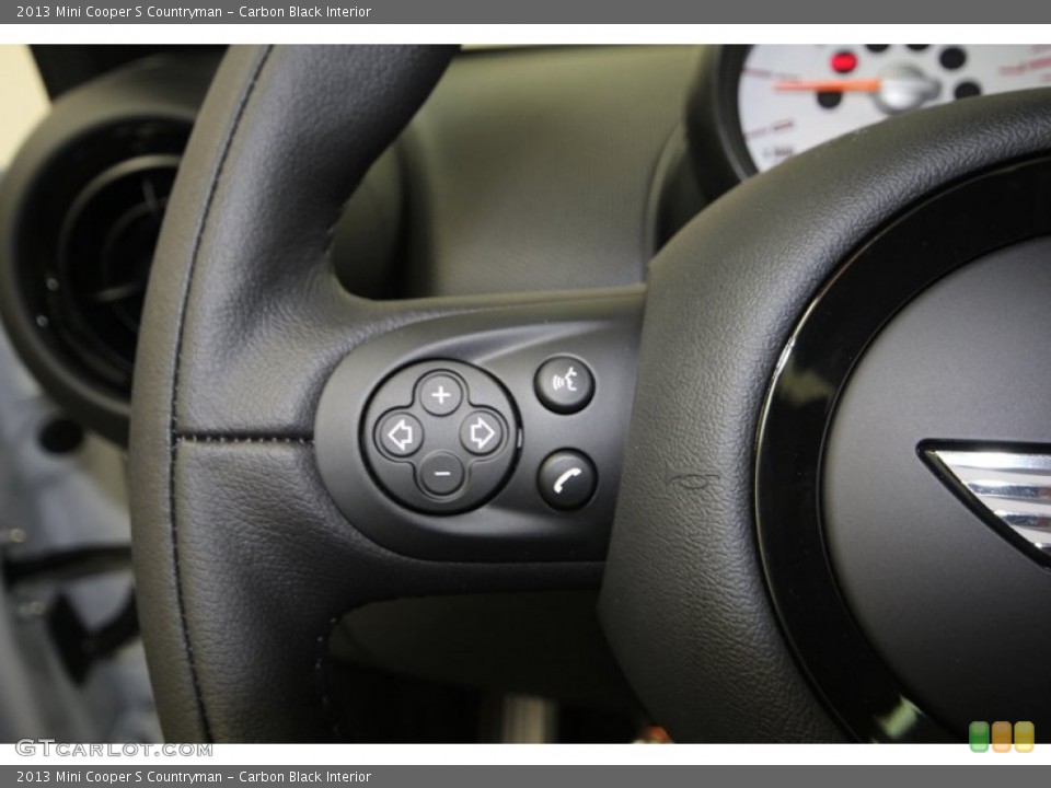 Carbon Black Interior Controls for the 2013 Mini Cooper S Countryman #75368900