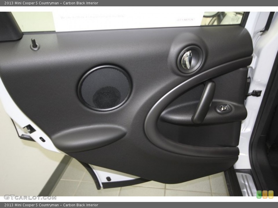 Carbon Black Interior Door Panel for the 2013 Mini Cooper S Countryman #75368936
