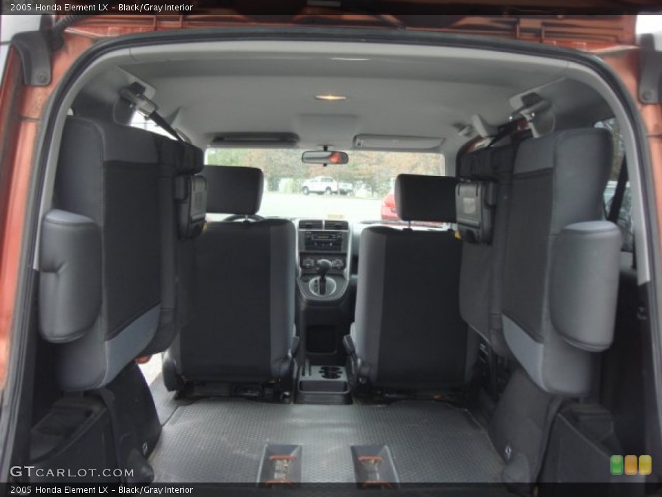 Black/Gray Interior Trunk for the 2005 Honda Element LX #75368957