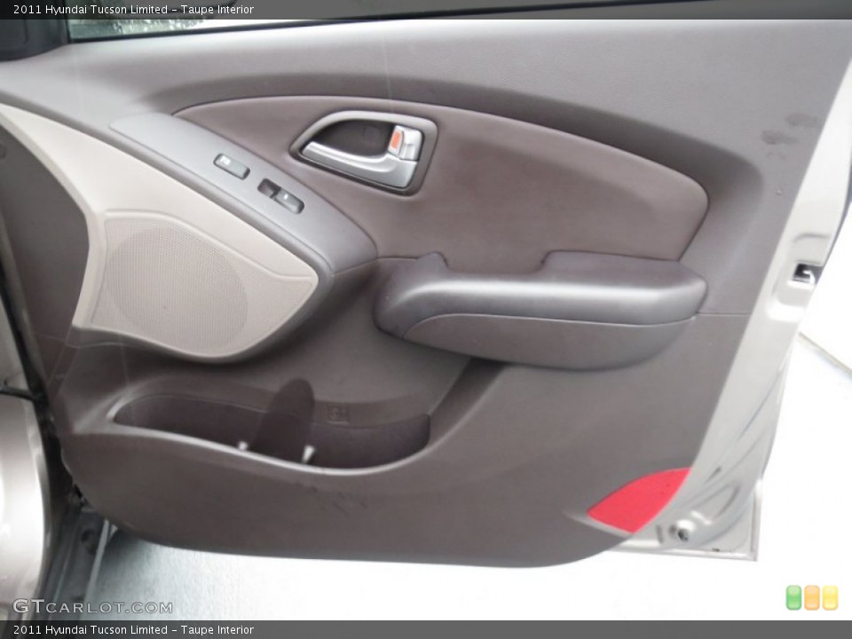 Taupe Interior Door Panel for the 2011 Hyundai Tucson Limited #75371711