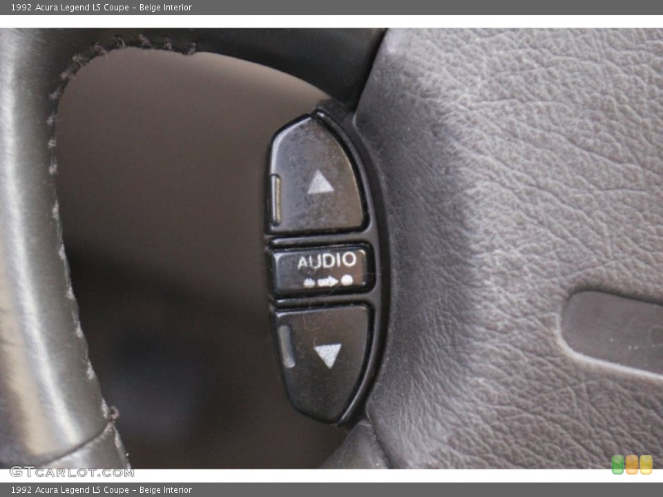 Beige Interior Controls for the 1992 Acura Legend LS Coupe #75374972