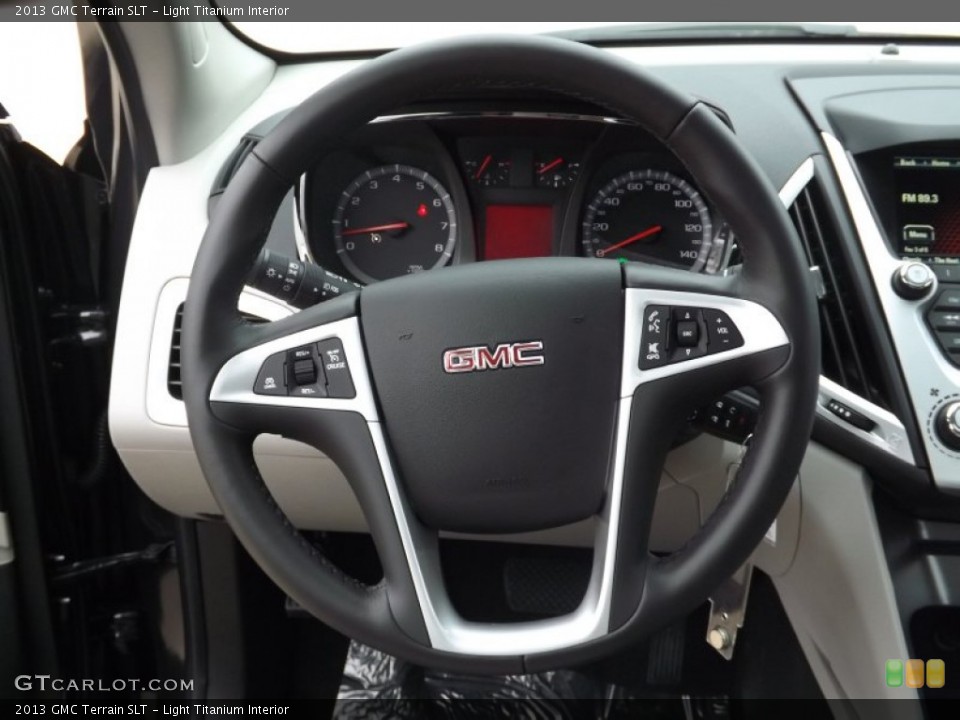 Light Titanium Interior Steering Wheel for the 2013 GMC Terrain SLT #75376388