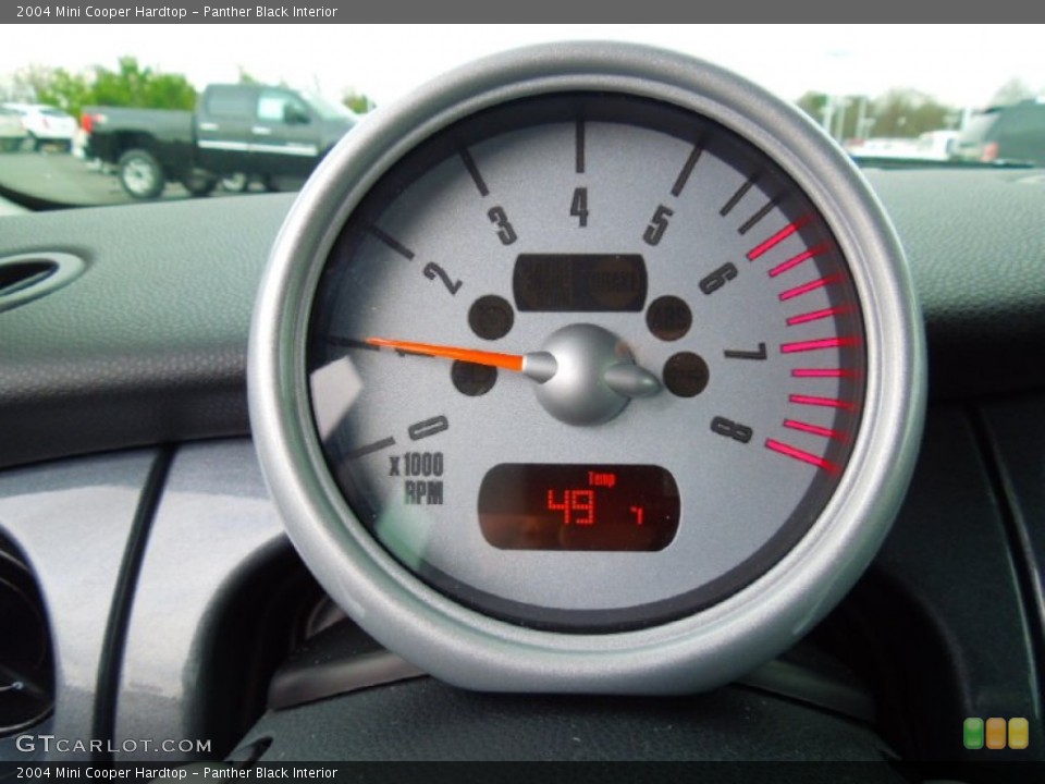 Panther Black Interior Gauges for the 2004 Mini Cooper Hardtop #75377082