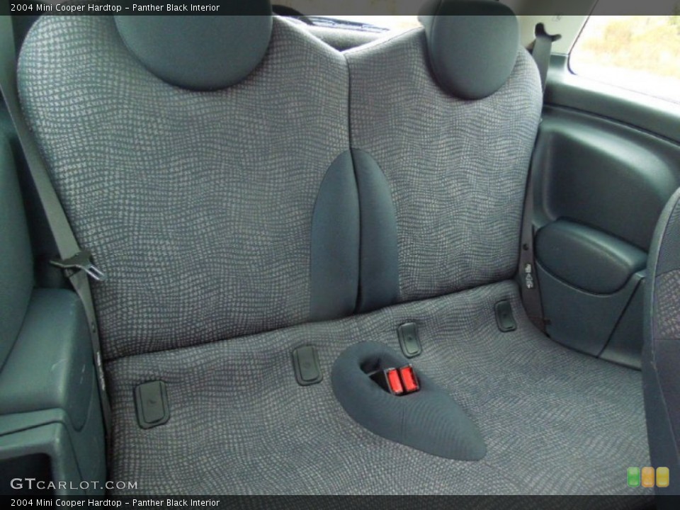 Panther Black Interior Rear Seat for the 2004 Mini Cooper Hardtop #75377121
