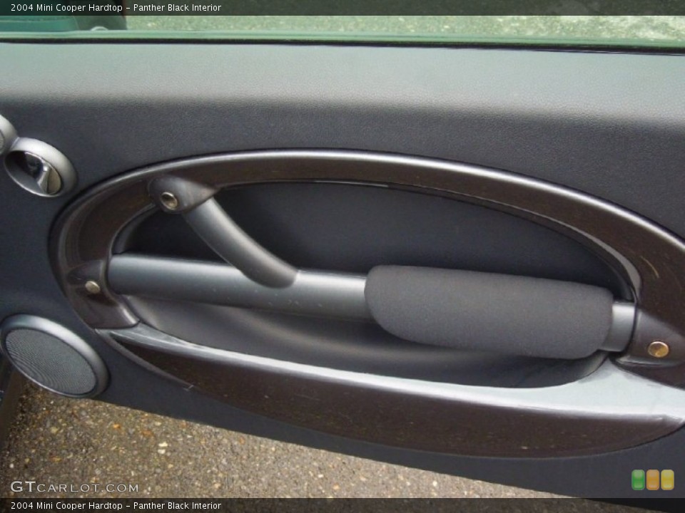 Panther Black Interior Door Panel for the 2004 Mini Cooper Hardtop #75377158