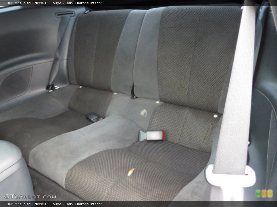 Dark Charcoal Interior Rear Seat for the 2006 Mitsubishi Eclipse GS Coupe #75378154