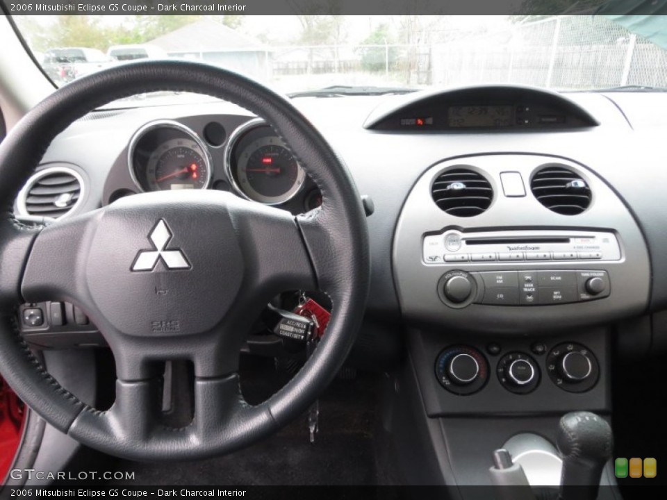 Dark Charcoal Interior Dashboard for the 2006 Mitsubishi Eclipse GS Coupe #75378200