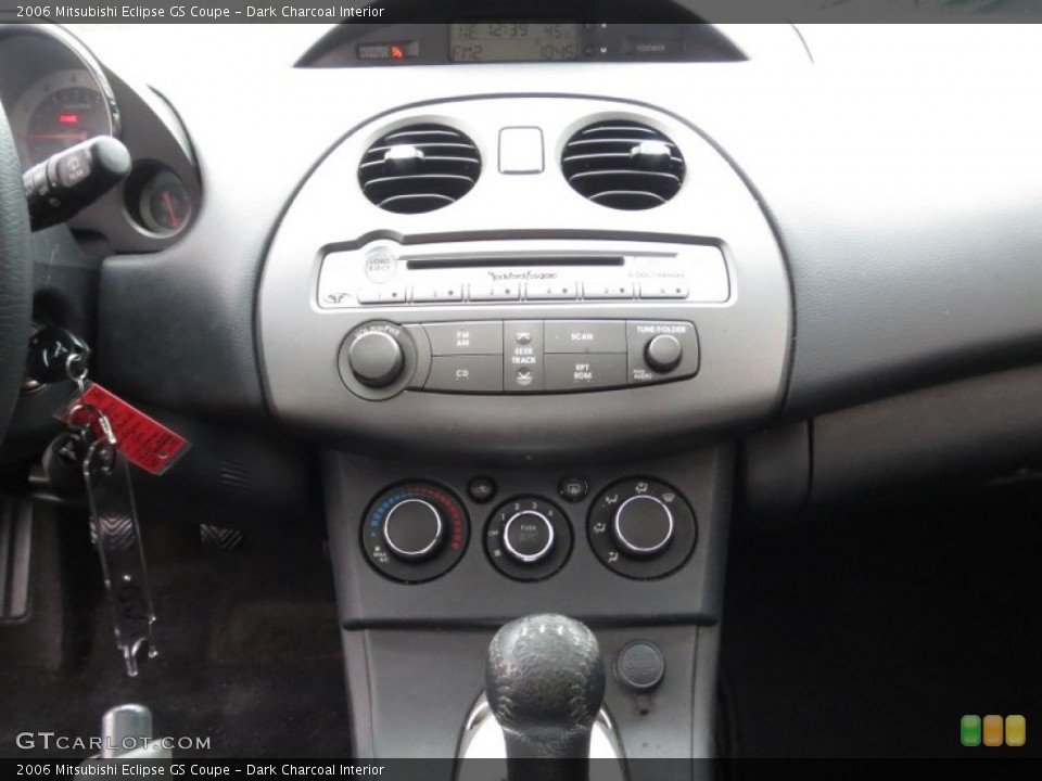 Dark Charcoal Interior Controls for the 2006 Mitsubishi Eclipse GS Coupe #75378212