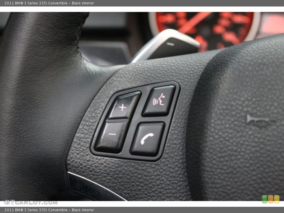 Black Interior Controls for the 2011 BMW 3 Series 335i Convertible #75379453