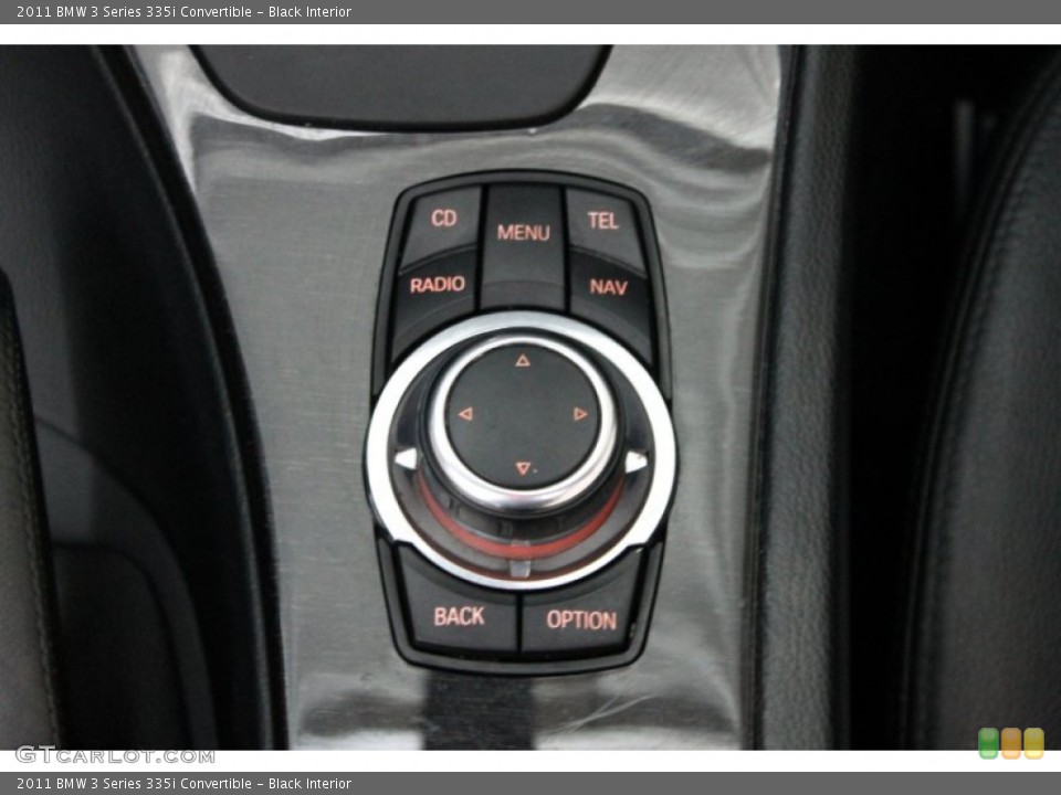 Black Interior Controls for the 2011 BMW 3 Series 335i Convertible #75379544