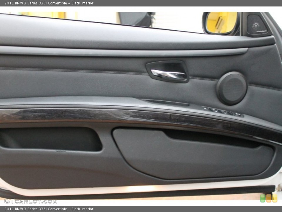 Black Interior Door Panel for the 2011 BMW 3 Series 335i Convertible #75379565