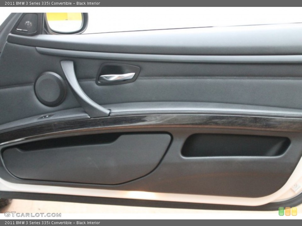 Black Interior Door Panel for the 2011 BMW 3 Series 335i Convertible #75379575
