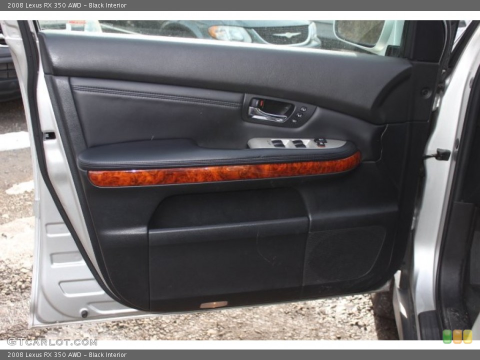 Black Interior Door Panel for the 2008 Lexus RX 350 AWD #75381533