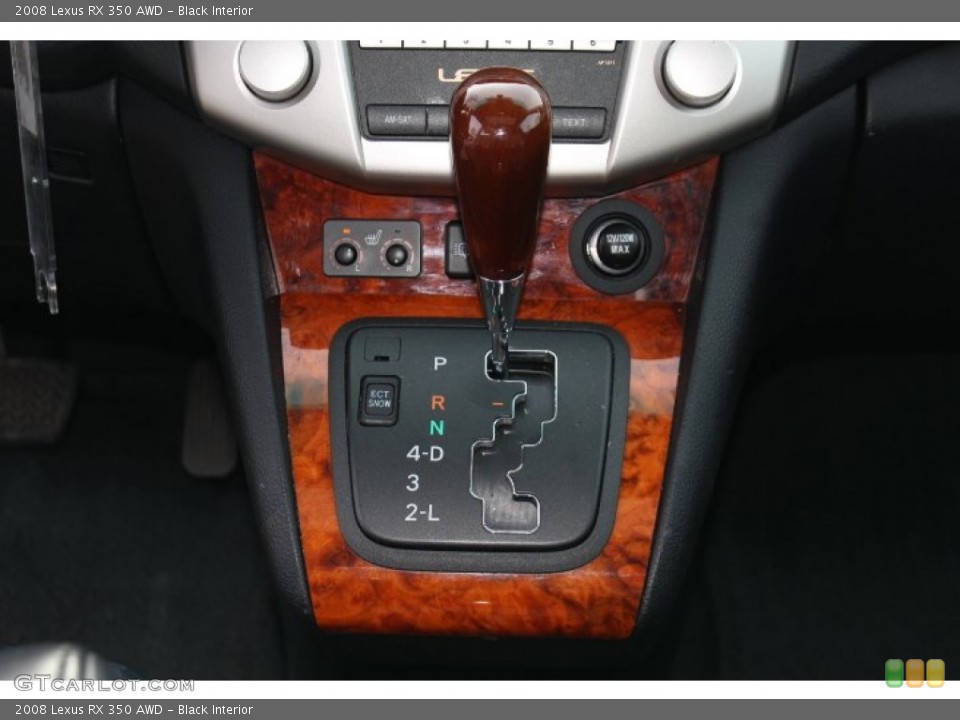 Black Interior Transmission for the 2008 Lexus RX 350 AWD #75381601