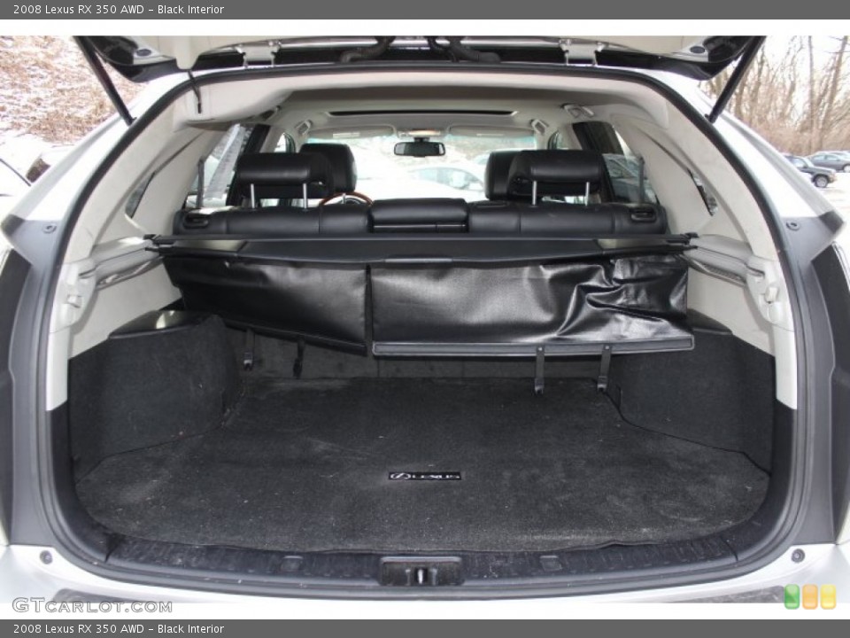 Black Interior Trunk for the 2008 Lexus RX 350 AWD #75381646