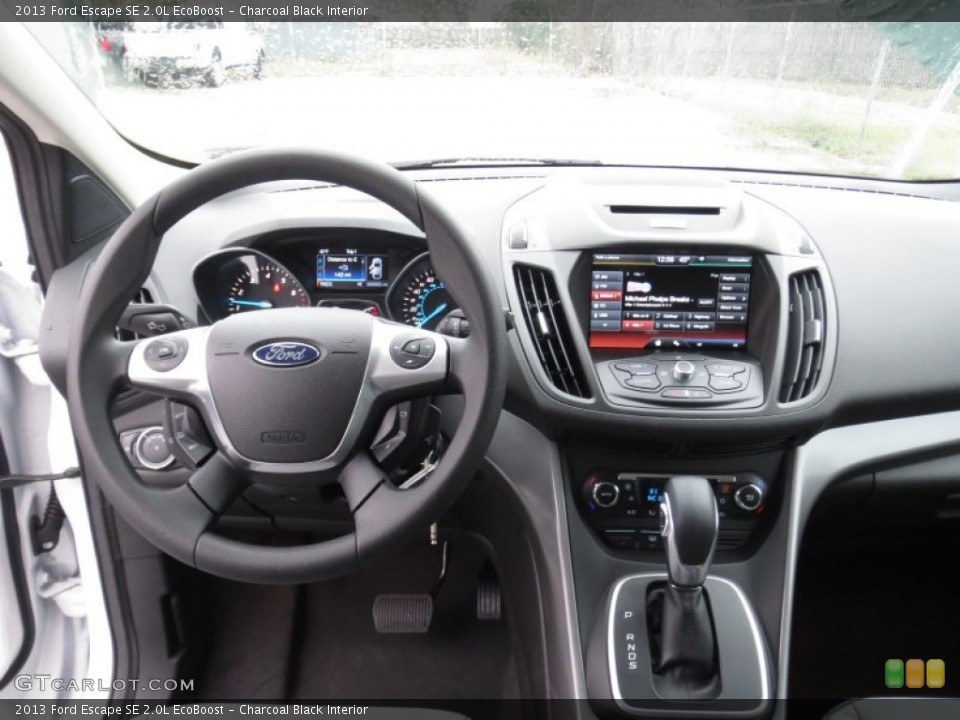 Charcoal Black Interior Dashboard for the 2013 Ford Escape SE 2.0L EcoBoost #75384809