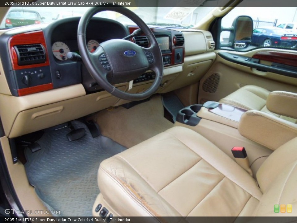 Tan 2005 Ford F350 Super Duty Interiors