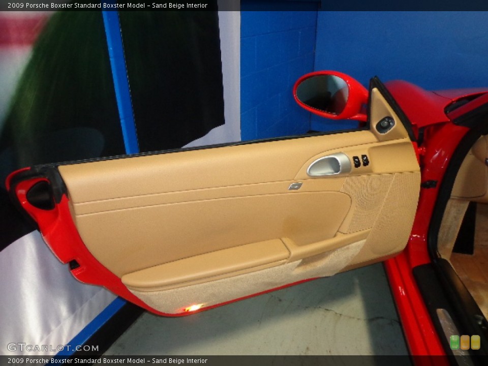 Sand Beige Interior Door Panel for the 2009 Porsche Boxster  #75388506