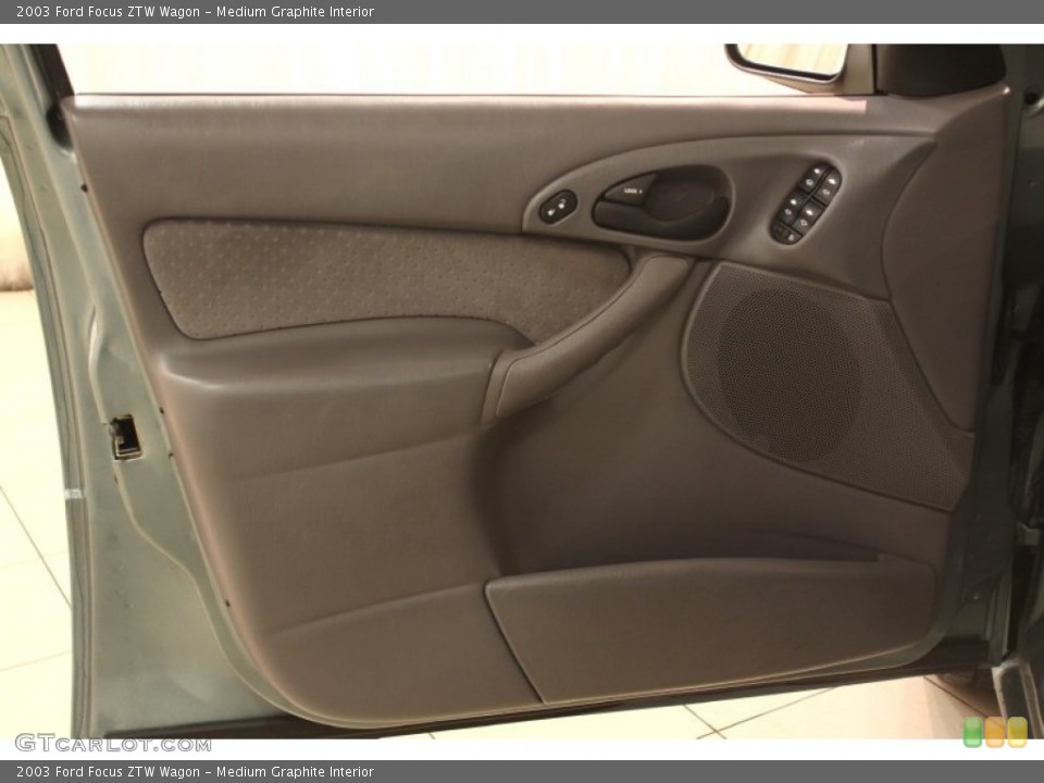 Medium Graphite Interior Door Panel for the 2003 Ford Focus ZTW Wagon #75389717
