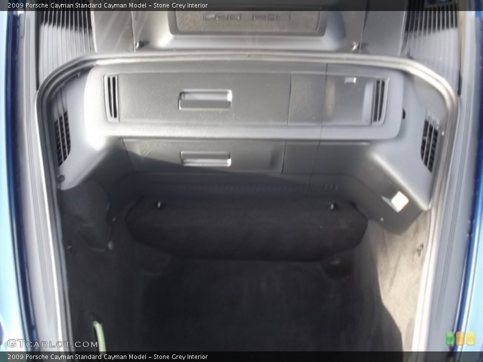 Stone Grey Interior Trunk for the 2009 Porsche Cayman  #75391253