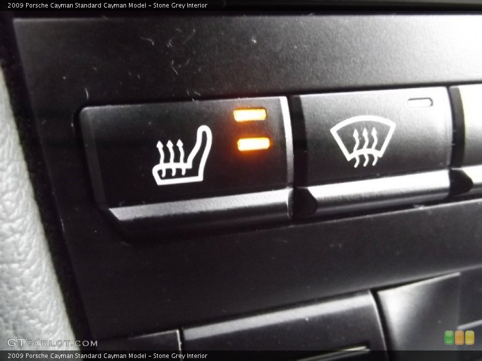 Stone Grey Interior Controls for the 2009 Porsche Cayman  #75391394