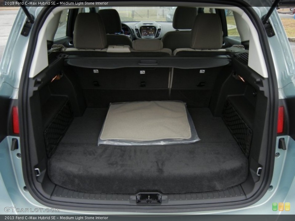 Medium Light Stone Interior Trunk for the 2013 Ford C-Max Hybrid SE #75395472