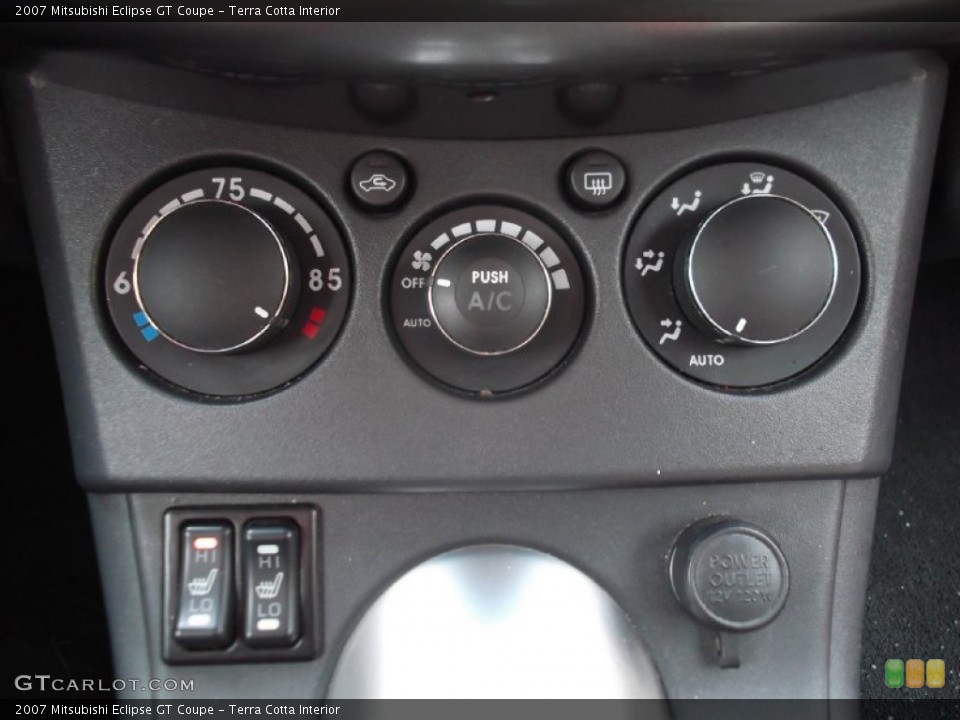 Terra Cotta Interior Controls for the 2007 Mitsubishi Eclipse GT Coupe #75396960