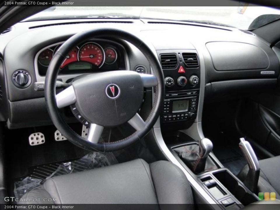 Black Interior Prime Interior for the 2004 Pontiac GTO Coupe #75397167