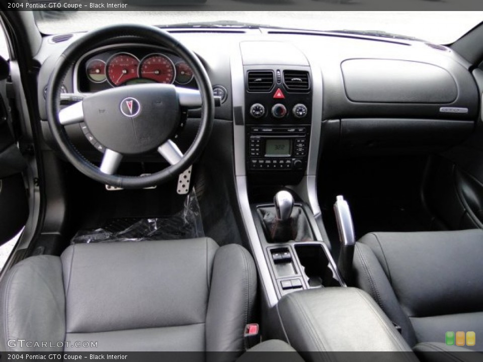 Black Interior Dashboard for the 2004 Pontiac GTO Coupe #75397191