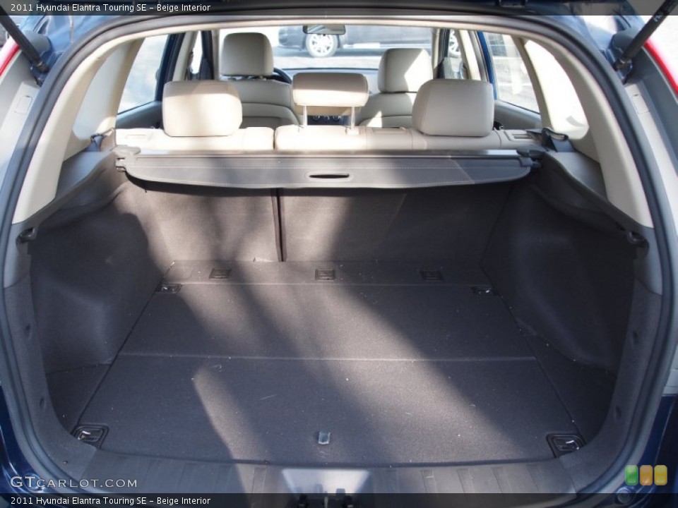 Beige Interior Trunk for the 2011 Hyundai Elantra Touring SE #75397881