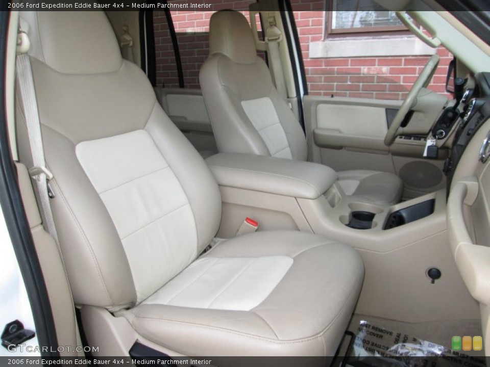 Medium Parchment Interior Front Seat for the 2006 Ford Expedition Eddie Bauer 4x4 #75398323