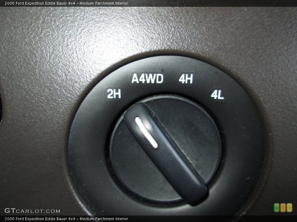 Medium Parchment Interior Controls for the 2006 Ford Expedition Eddie Bauer 4x4 #75398490