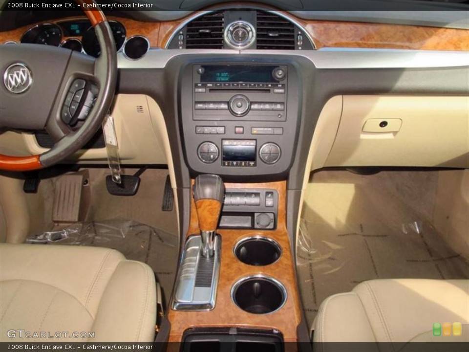 Cashmere/Cocoa Interior Controls for the 2008 Buick Enclave CXL #75398730