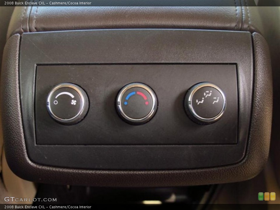 Cashmere/Cocoa Interior Controls for the 2008 Buick Enclave CXL #75398777