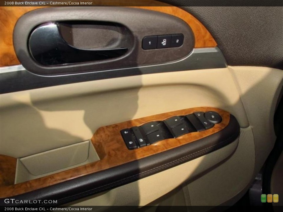 Cashmere/Cocoa Interior Controls for the 2008 Buick Enclave CXL #75398829