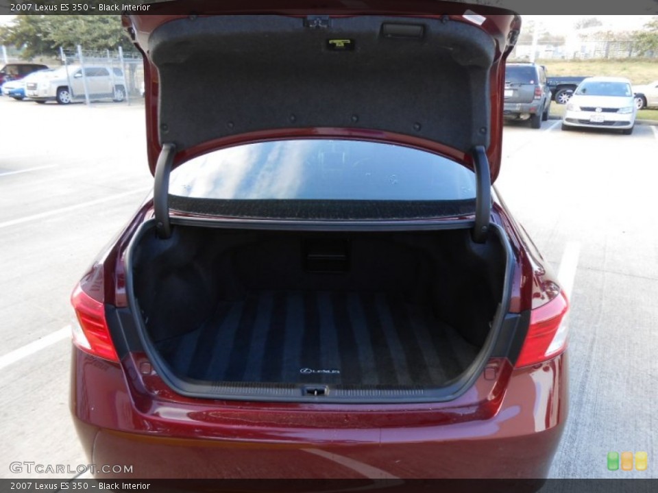 Black Interior Trunk for the 2007 Lexus ES 350 #75400959